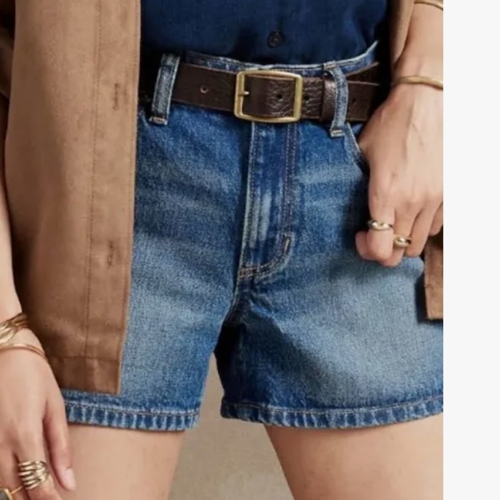 💯❤️✅ NWOT Banana Republic Premium Denim Shorts Size …